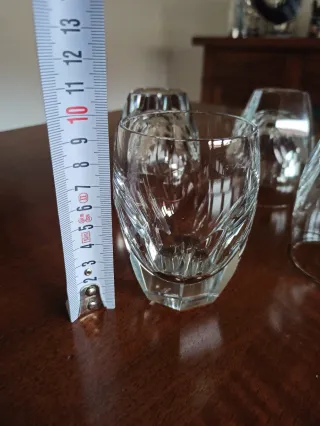4 Bicchieri Whisky Cristallo