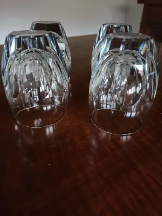 4 Bicchieri Whisky Cristallo