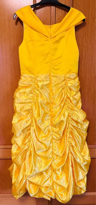 Vestido Bella Talla S con guantes Muy bonito