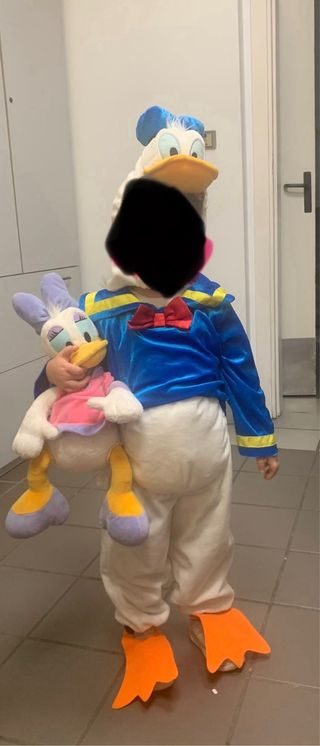 Disfraz Pato Donald Disney 3 años
