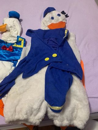Disfraz Pato Donald Disney 3 años