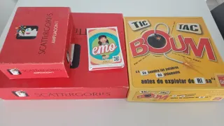 Juegos Scattergories, Boum Tac y Emo