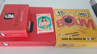 Juegos Scattergories, Boum Tac y Emo