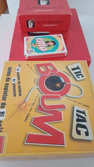 Juegos Scattergories, Boum Tac y Emo