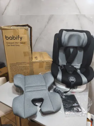 Babify onboard con Isofix 360 grados
