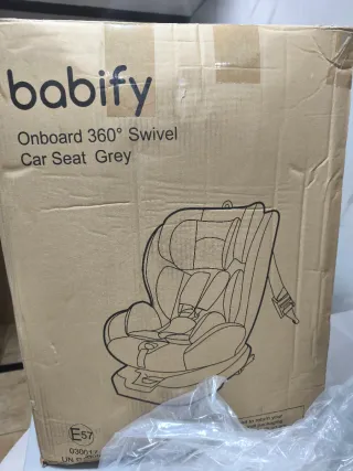 Babify onboard con Isofix 360 grados