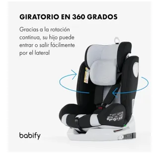 Babify onboard con Isofix 360 grados