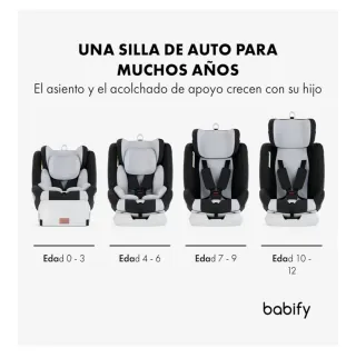 Babify onboard con Isofix 360 grados