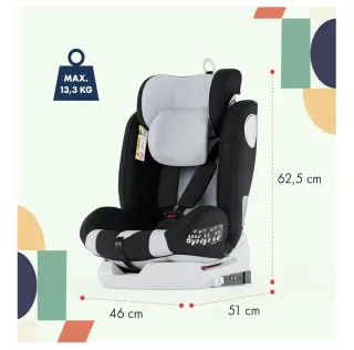 Babify onboard con Isofix 360 grados