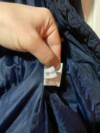 Moncler Giacca Blu Taglia S