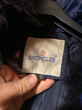 Moncler Giacca Blu Taglia S