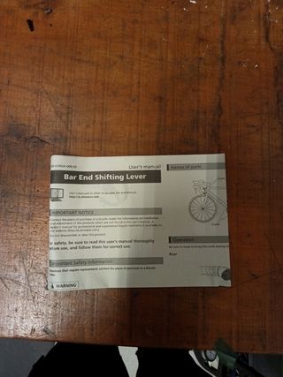 Doble Mando Manillar Contrarreloj Cabra