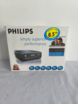 Grabadora DVD Externa Philips ED16DVDS sin husar.