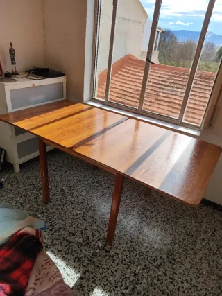 Mesa de madera para 10 personas