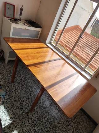 Mesa de madera para 10 personas