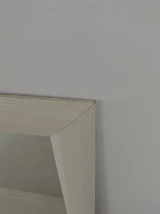 Conjunto mueble suspendido entrada y espejo