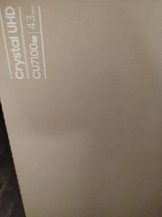 TV Samsung Crystal UHD 43 CU7100