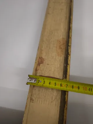 Marco para cuadro dorado y marrón