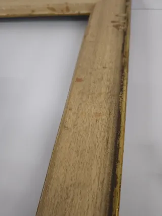 Marco para cuadro dorado y marrón