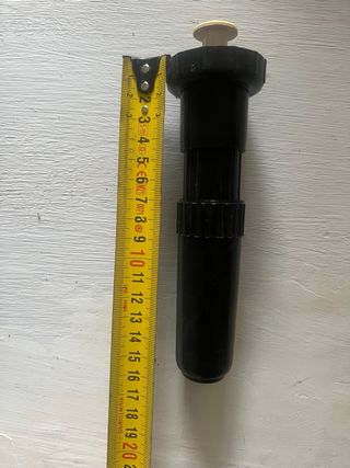 6 Patas Negras para Muebles especialmente cocinas