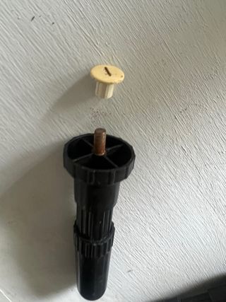 6 Patas Negras para Muebles especialmente cocinas