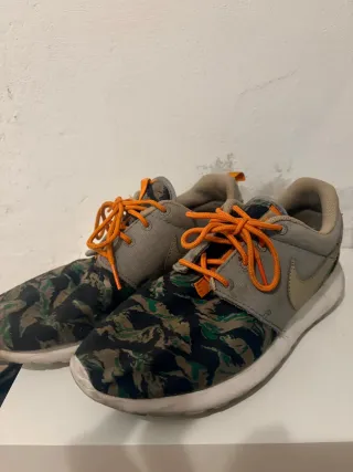 Nike Roshe Run Camuflaje Naranja