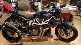 Indian FTR1200R Carbono Azul Edición Limitada