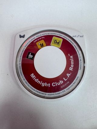 Videojuego PSP Mignight Club L.A Remix