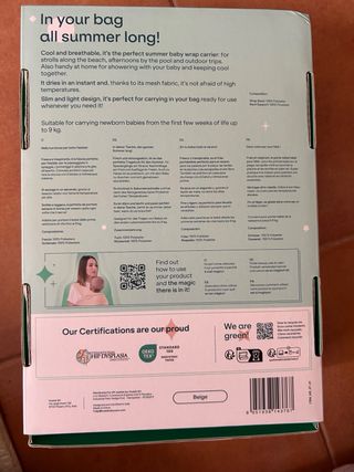 Fular Portabebés Koala Cuddle Breeze