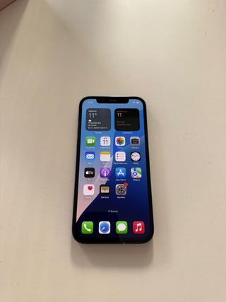 iPhone 12 Azul (128gb, bateria 78%, buen estado)