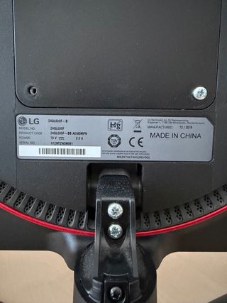 Monitor LG 24 pulgadas.