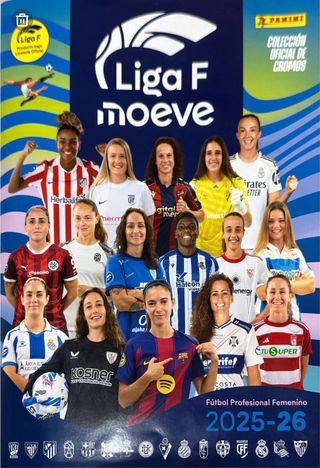 Cromos Liga F Fútbol Profesional Femenino 25/26