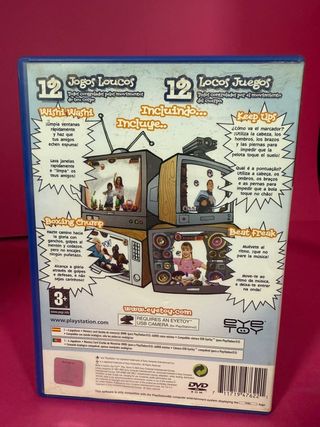 Videojuego PS2 EYE TOY Play