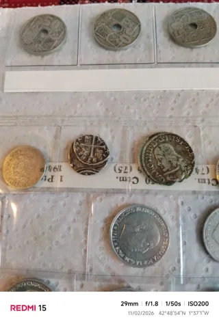 Monedas antiguas de colección Se escuchan ofertas