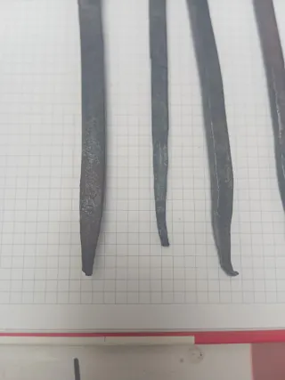 6 clavos forja antiguos metal