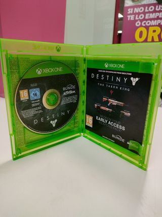 Videojuego Xbox One destiny the taken king