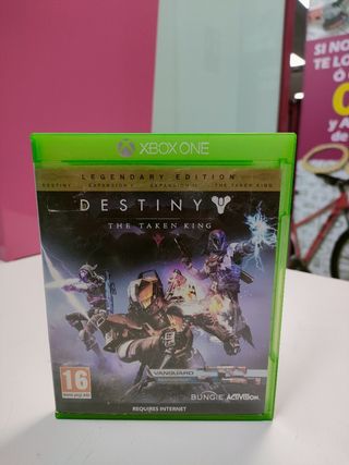 Videojuego Xbox One destiny the taken king