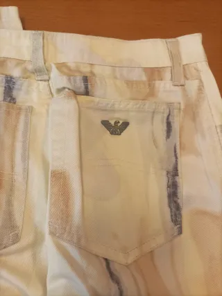 Pantalones Beige y Gris