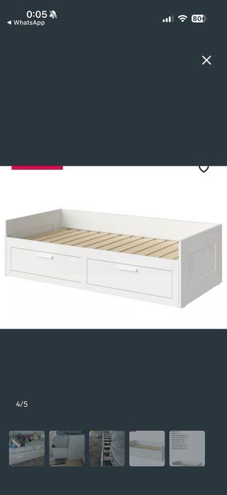 Cama extensible IKEA