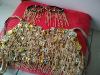 Top Latino Oro Multicolore