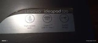 Portátil Lenovo Negro/Gris