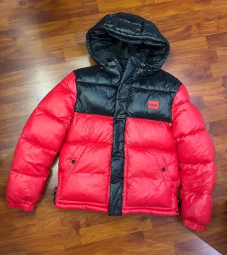 Giubbotto Hugo bomber nero/rosso S con gruccia