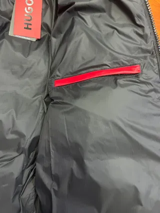 Giubbotto Hugo bomber nero/rosso S con gruccia