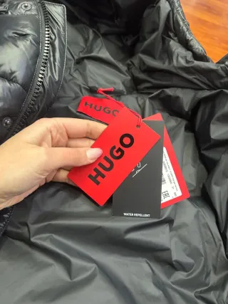 Giubbotto Hugo bomber nero/rosso S con gruccia