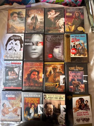 Lote 16 DVDs: Comedia, Drama, Acción y Más