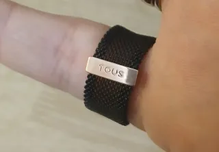 Anillo Tous plata y oro