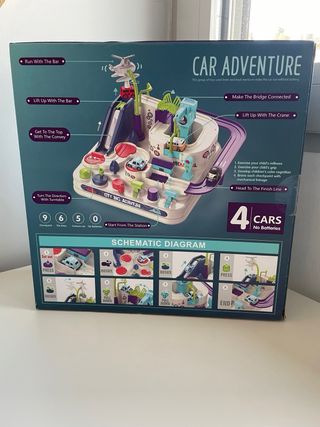 Circuito de coches motricidad fina