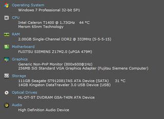 Portátil Fujitsu V5535 + cargador