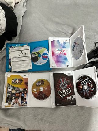 Pacchetto Giochi Karaoke Wii + Microfoni