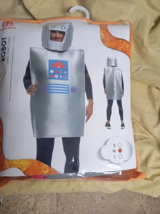 Disfraz Robot Adulto Talla M Partilandia